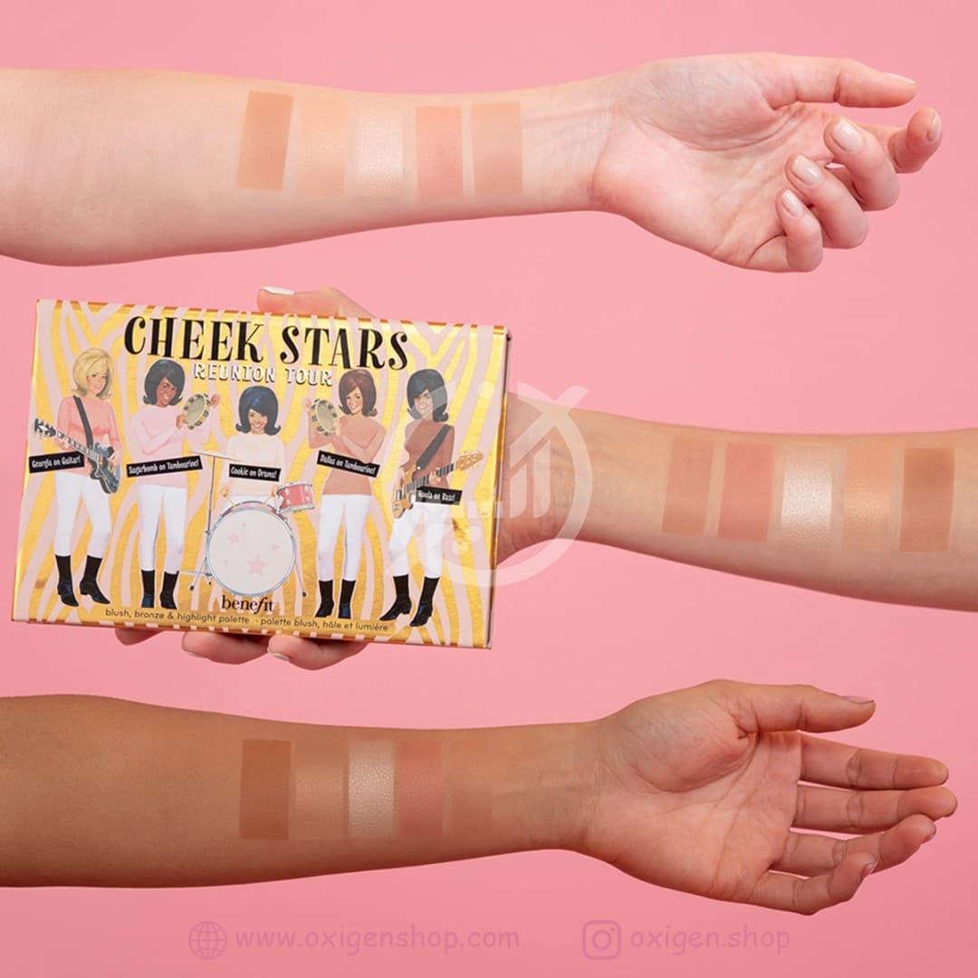 پالت صورت بنفیت مدل Cheek Stars پالت صورت بنفیت مدل Cheek Stars