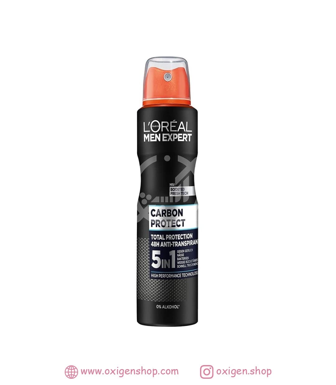 اسپری ضد تعریق مردانه لورال مدل Carbon Protect اسپری ضد تعریق مردانه لورال مدل Carbon Protect