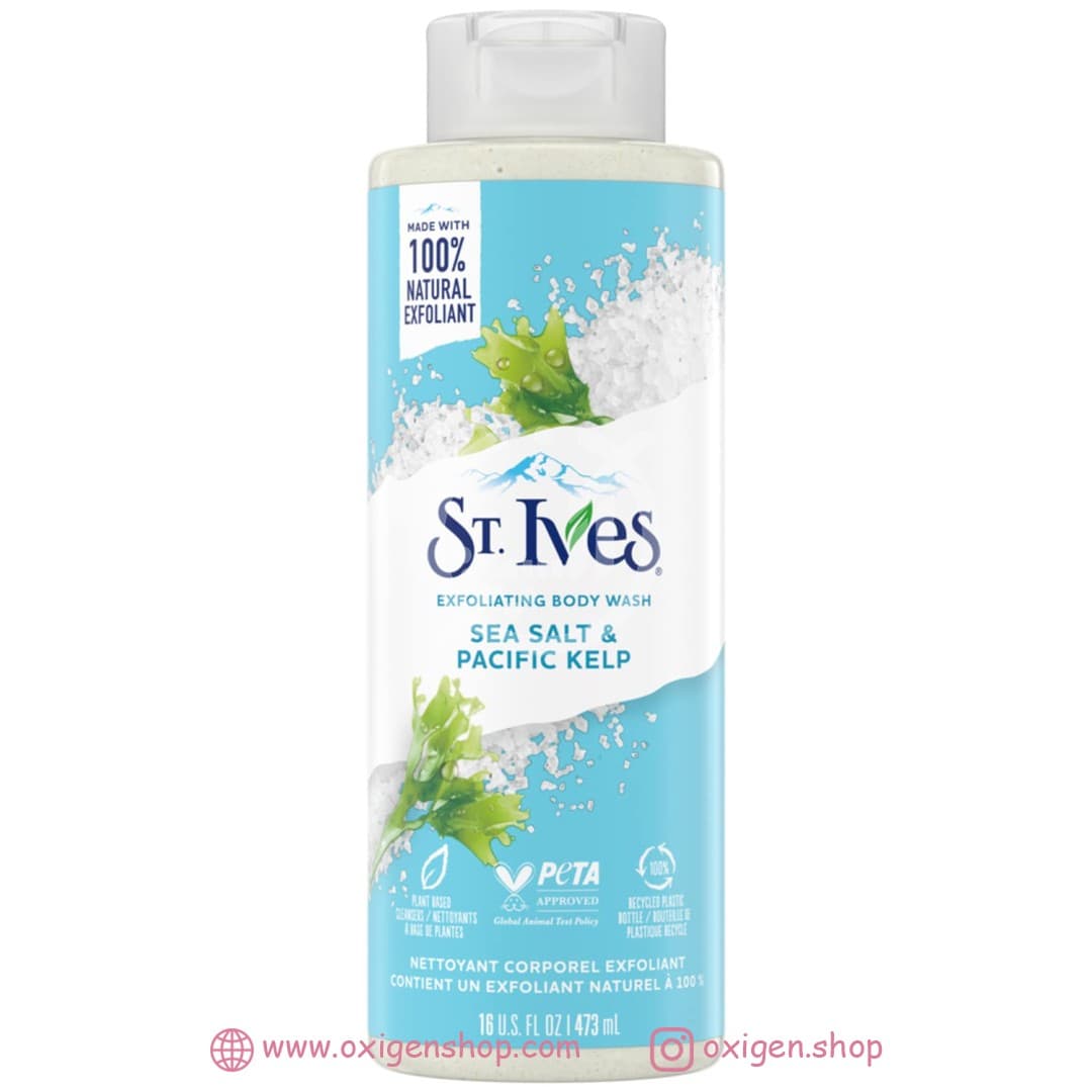 شوینده بدن سنت ایوز مدل Sea Salt & Pacific Kelp شوینده بدن سنت ایوز مدل Sea Salt & Pacific Kelp