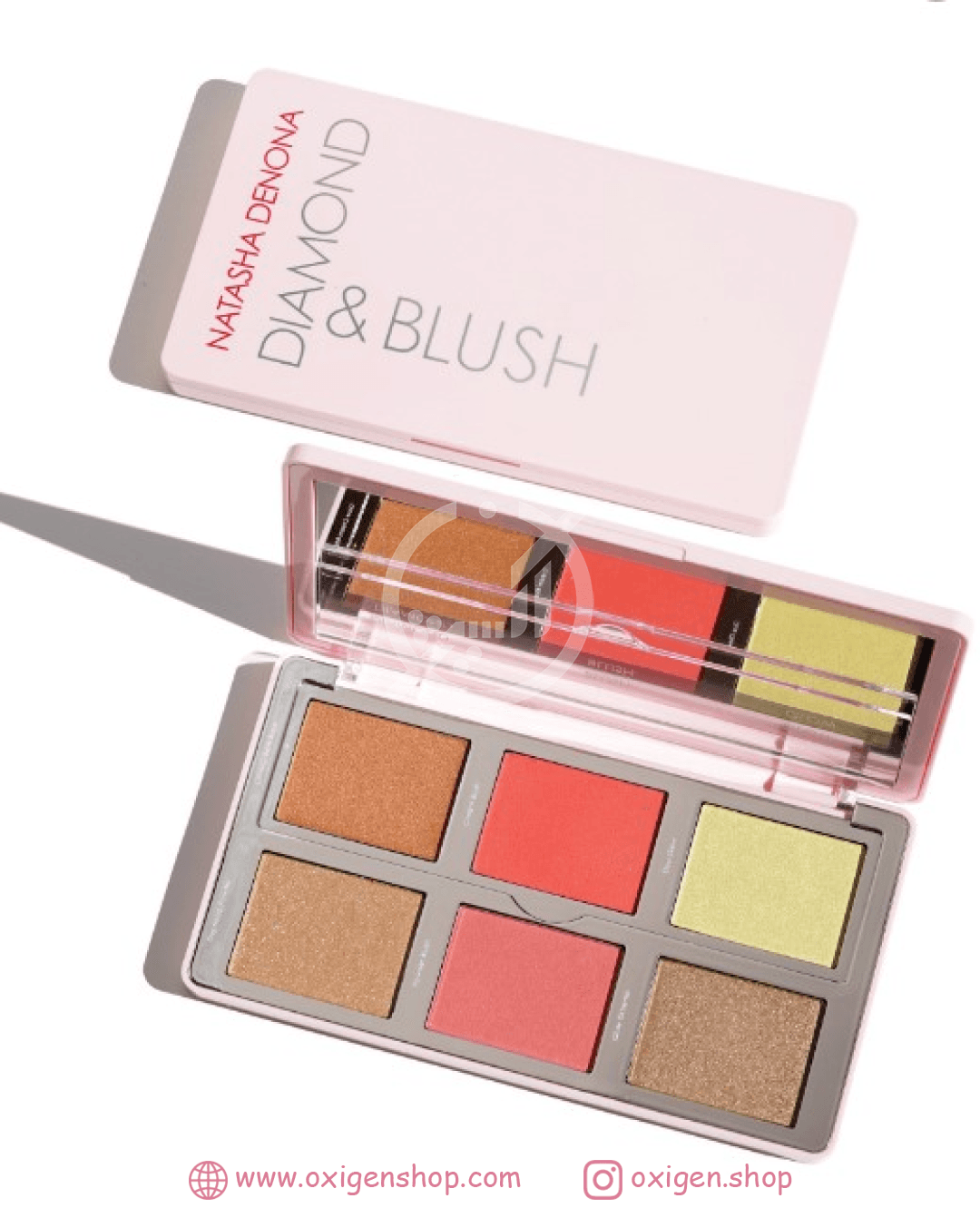 پالت رژگونه و هایلایتر ناتاشا دنونا مدل DIAMOND پالت رژگونه و هایلایتر ناتاشا دنونا مدل DIAMOND