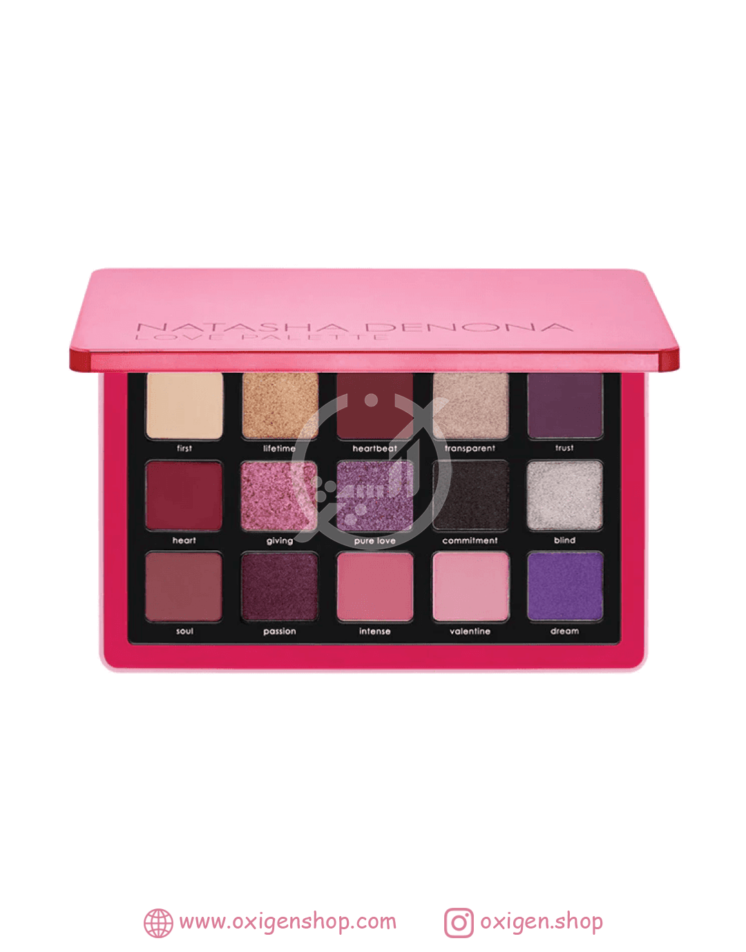 پالت سایه ناتاشا دنونا مدل love پالت سایه ناتاشا دنونا مدل love