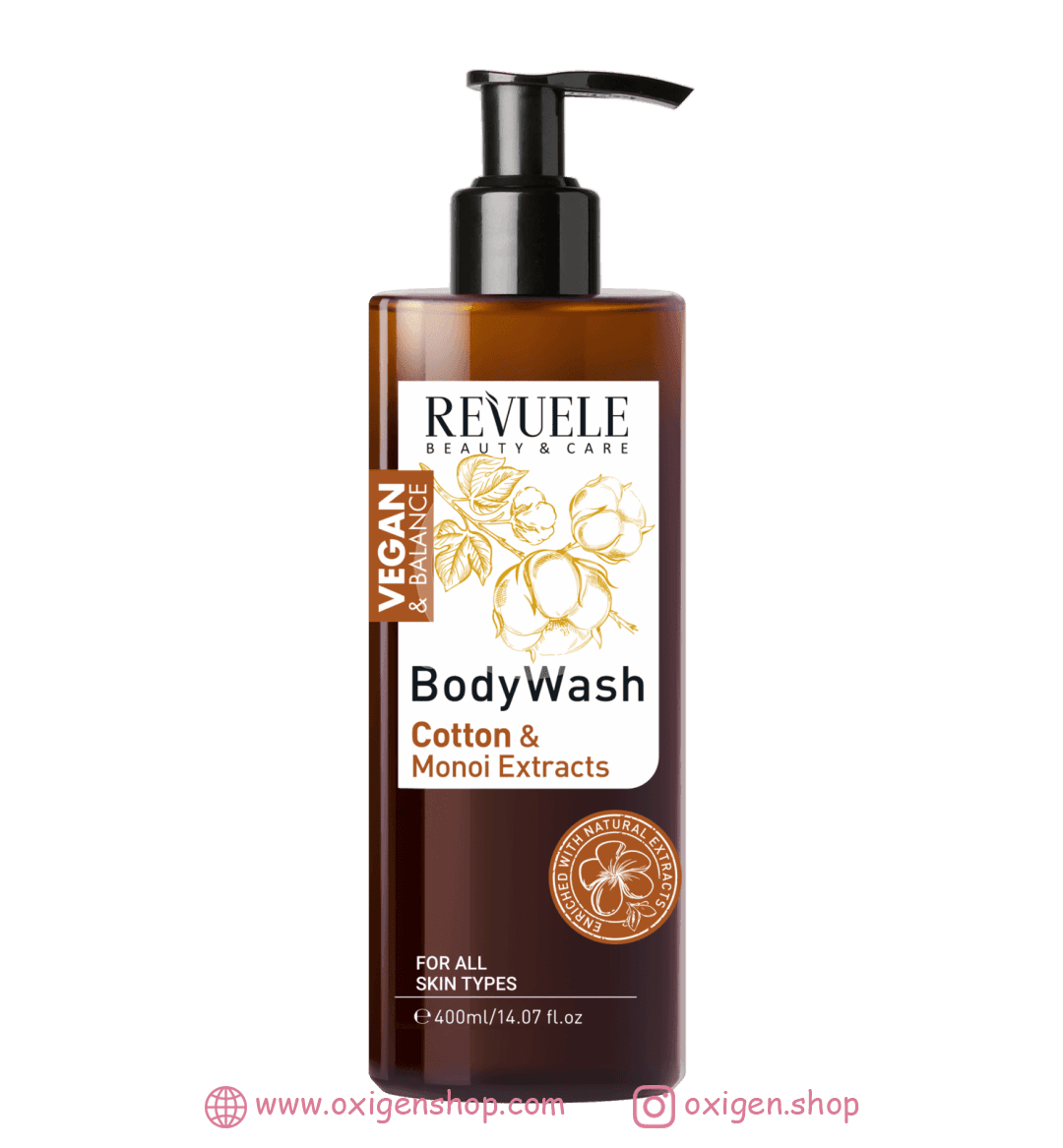 شوینده بدن ریول مدل VEGAN & BALANCE شوینده بدن ریول مدل VEGAN & BALANCE