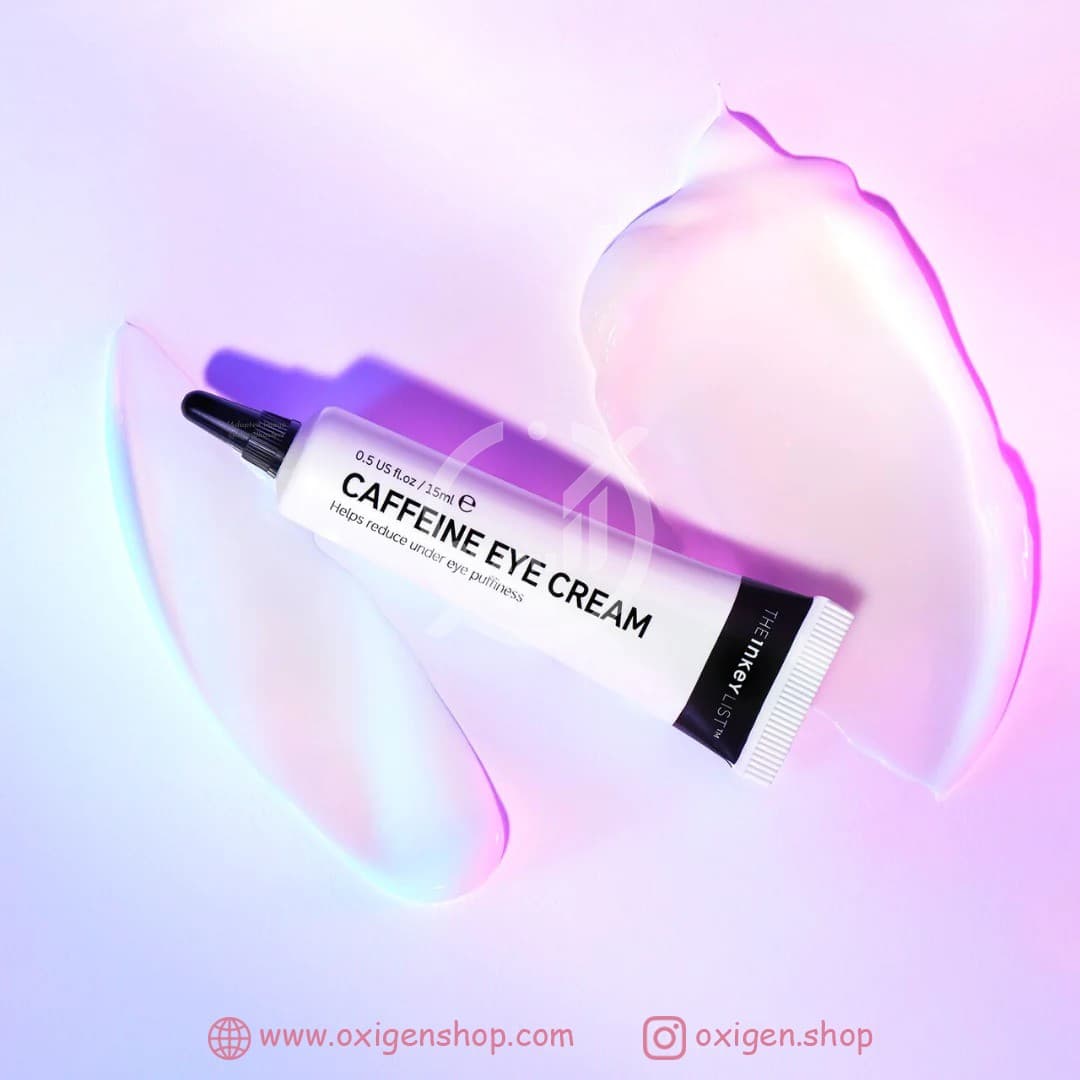 کرم دور چشم کافئین اینکی لیست caffeine کرم دور چشم کافئین اینکی لیست caffeine