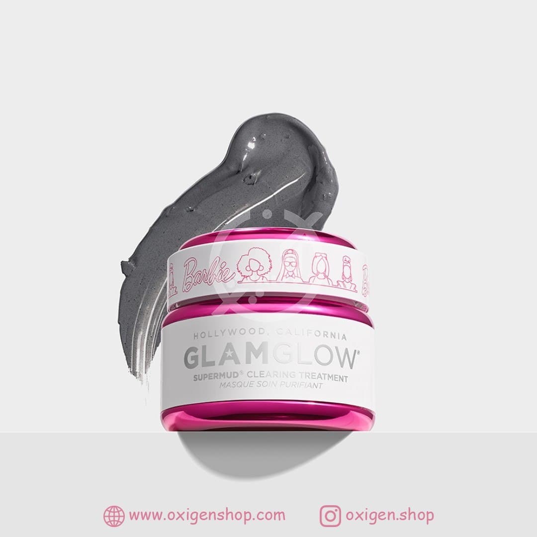 ماسک زغال باربی گلم گلو مدل SUPERMUD ماسک زغال باربی گلم گلو مدل SUPERMUD