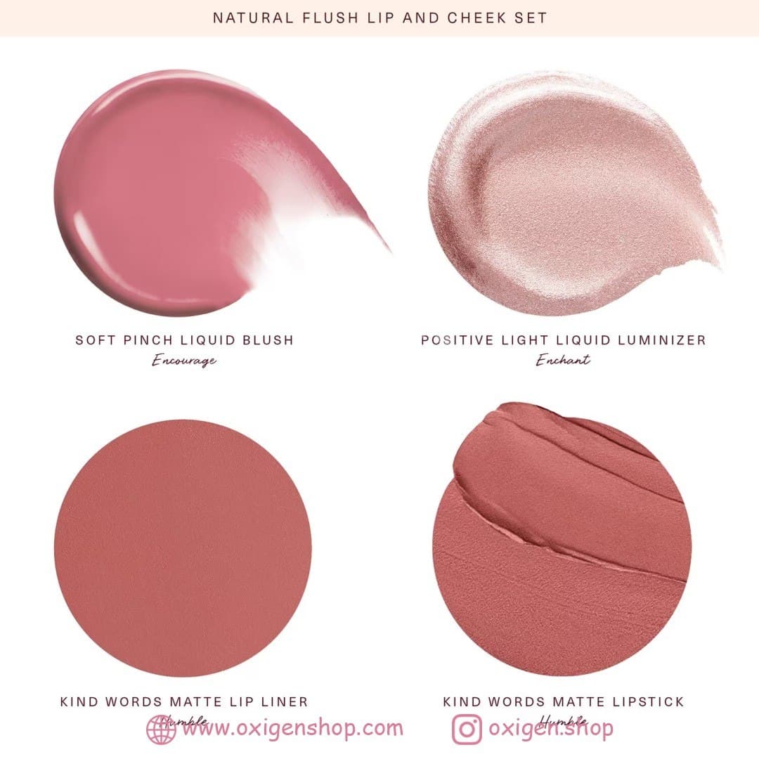 ست آرایشی رر بیوتی مدل Natural Flush ست آرایشی رر بیوتی مدل Natural Flush