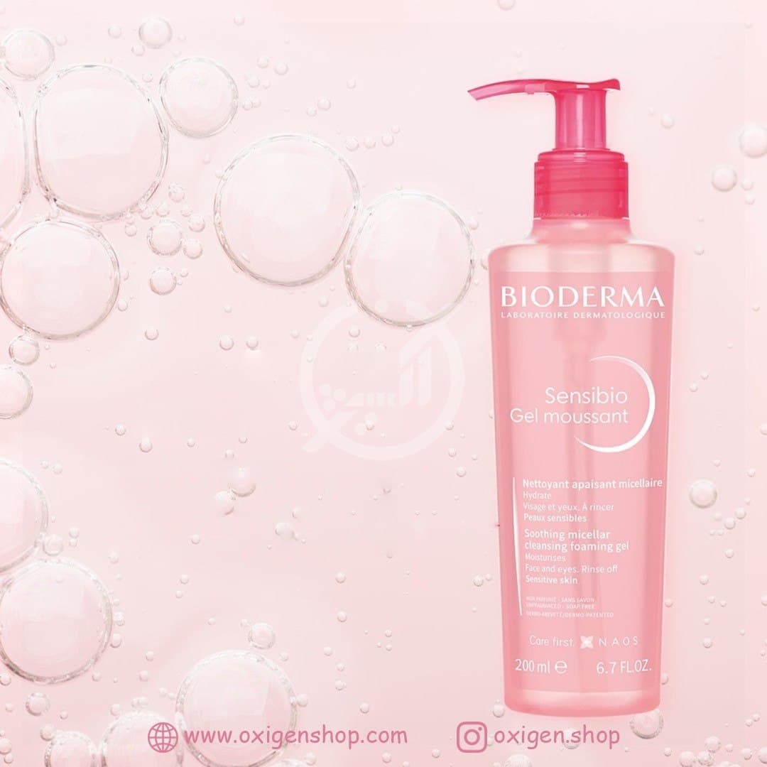 ژل شوینده صورت بایودرما مدل Sensibio ژل شوینده صورت بایودرما مدل Sensibio