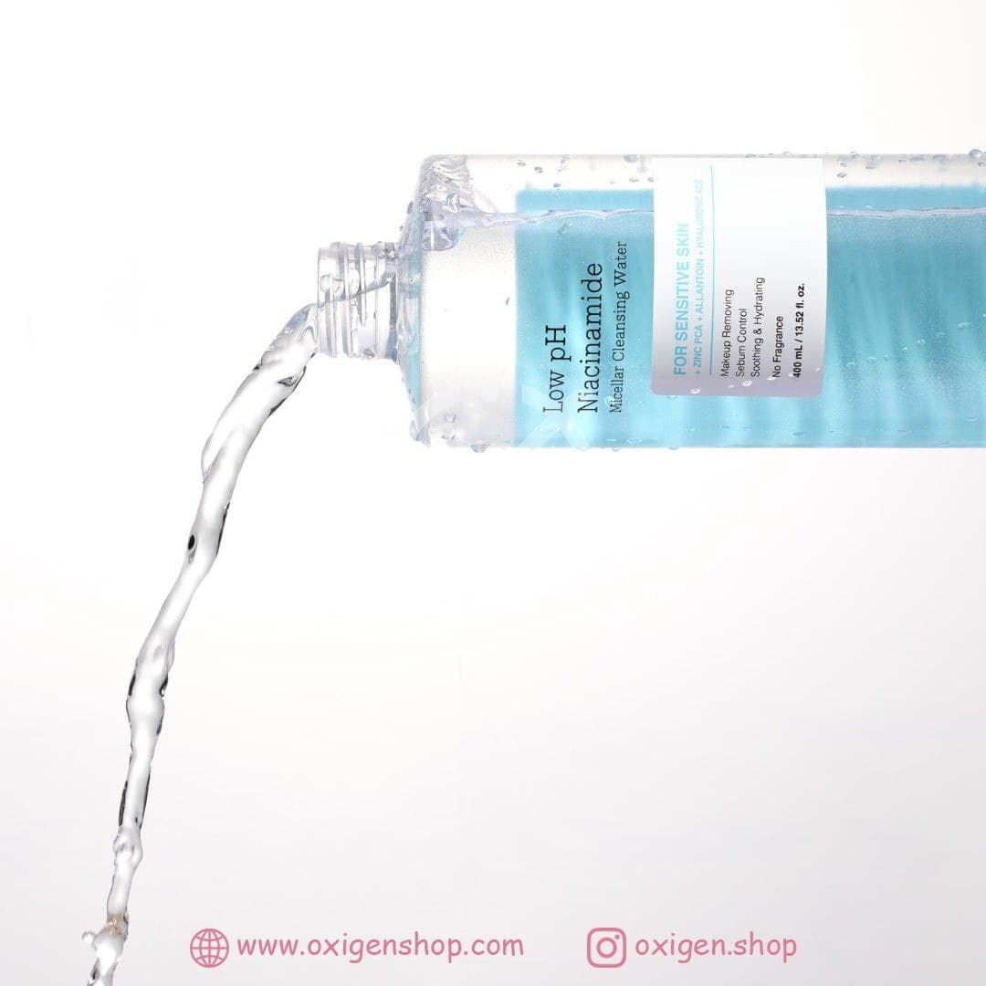 میسلارواتر نیاسینامید کوزارکس مدل Low pH میسلارواتر نیاسینامید کوزارکس مدل Low pH