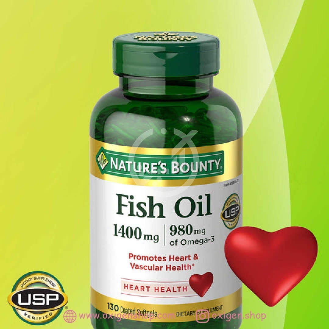 سافت ژل روغن ماهی نیچرز بونتی Fish Oil سافت ژل روغن ماهی نیچرز بونتی Fish Oil