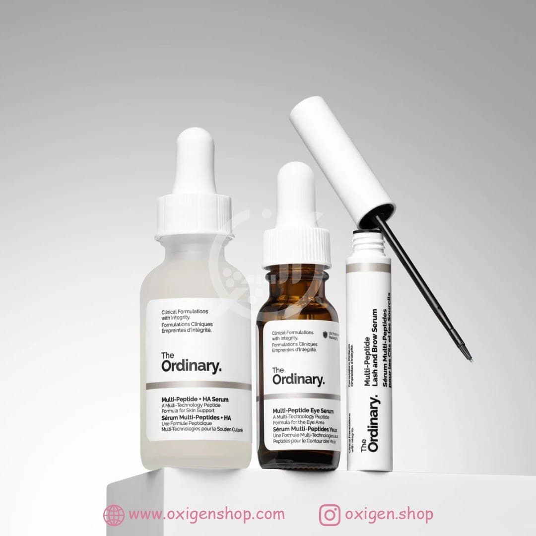 ست مراقبت از پوست و مژه اوردینری مدل Peptides ست مراقبت از پوست و مژه اوردینری مدل Peptides