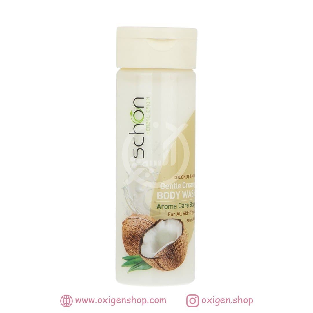 شامپو بدن کرمی شون مدل coconut milk شامپو بدن کرمی شون مدل coconut milk