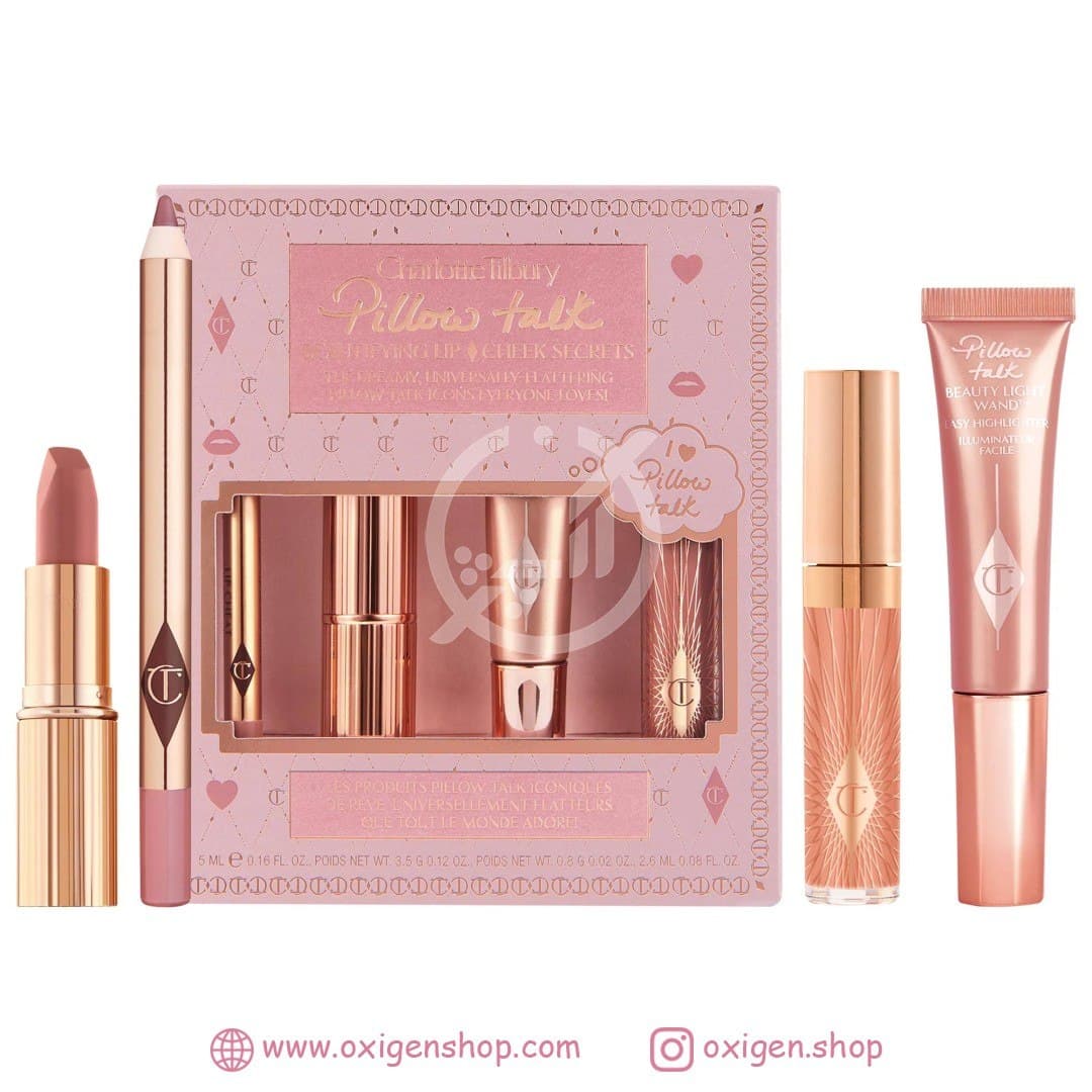 ست لب و گونه شارلوت تیلبری مدل PILLOW TALK ست لب و گونه شارلوت تیلبری مدل PILLOW TALK