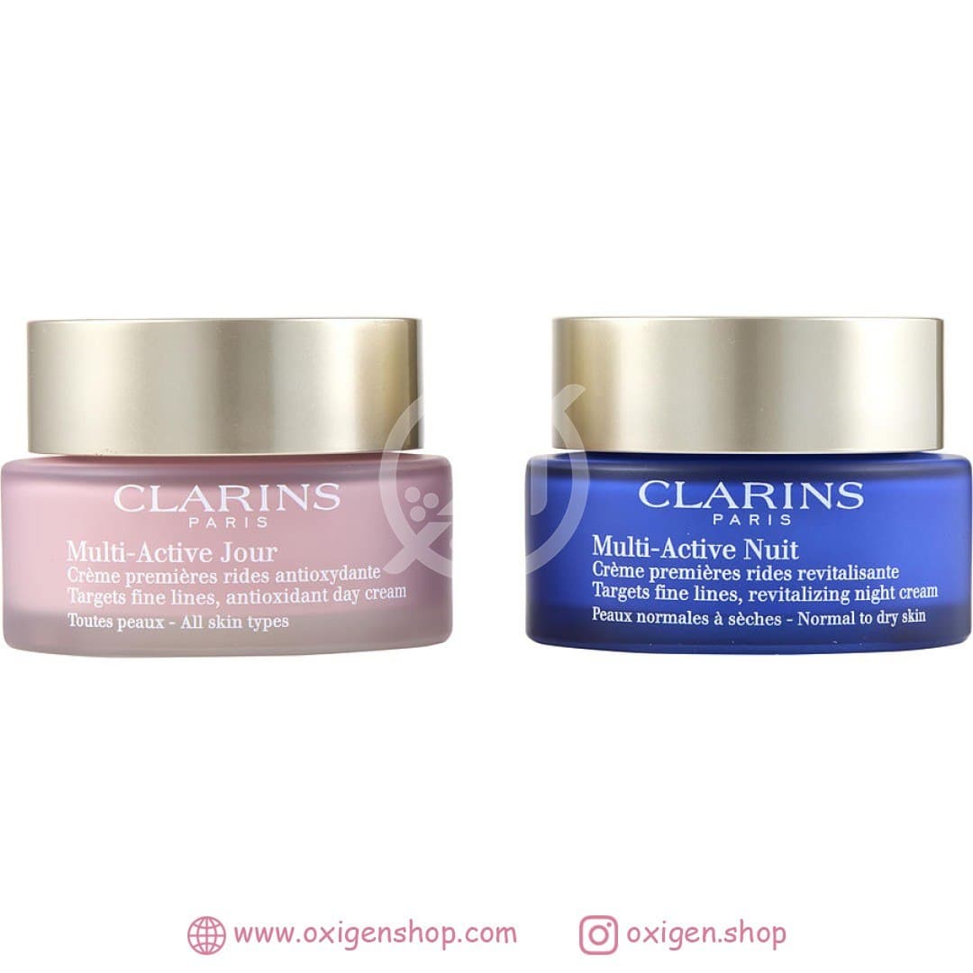 ست کرم روز و شب کلارنس مدل Multi Active ست کرم روز و شب کلارنس مدل Multi Active
