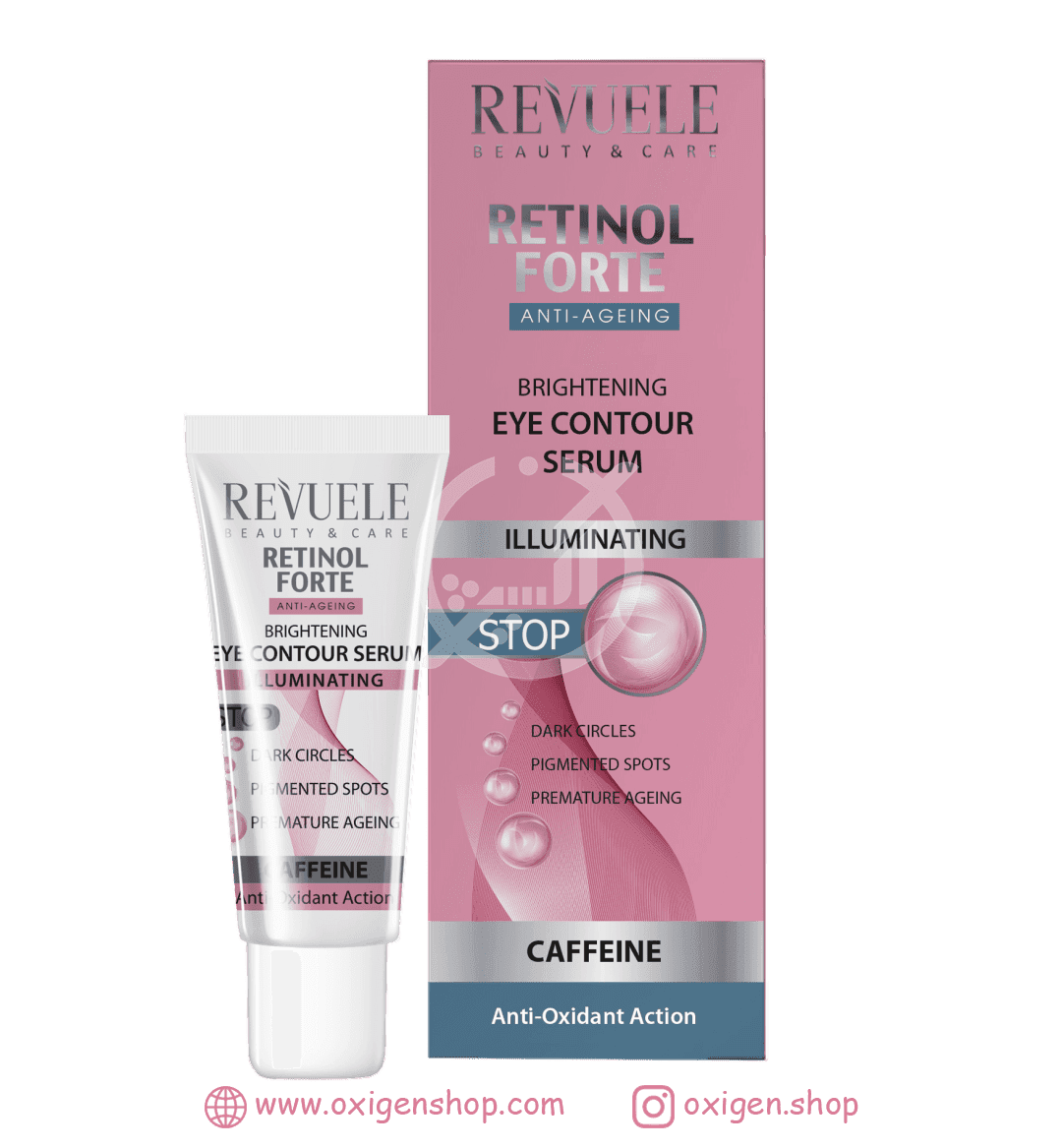سرم روشن کننده دور چشم ریول مدل RETINOL FORTE سرم روشن کننده دور چشم ریول مدل RETINOL FORTE