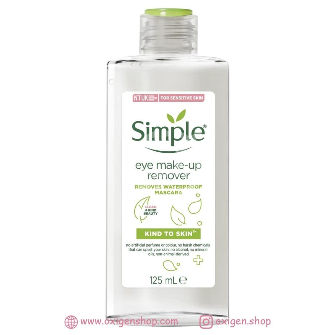 پاک کننده آرایش چشم سیمپل مدل kind to skin پاک کننده آرایش چشم سیمپل مدل kind to skin