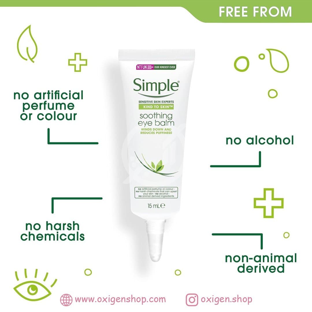 بالم دور چشم سیمپل مدل Kind to skin بالم دور چشم سیمپل مدل Kind to skin
