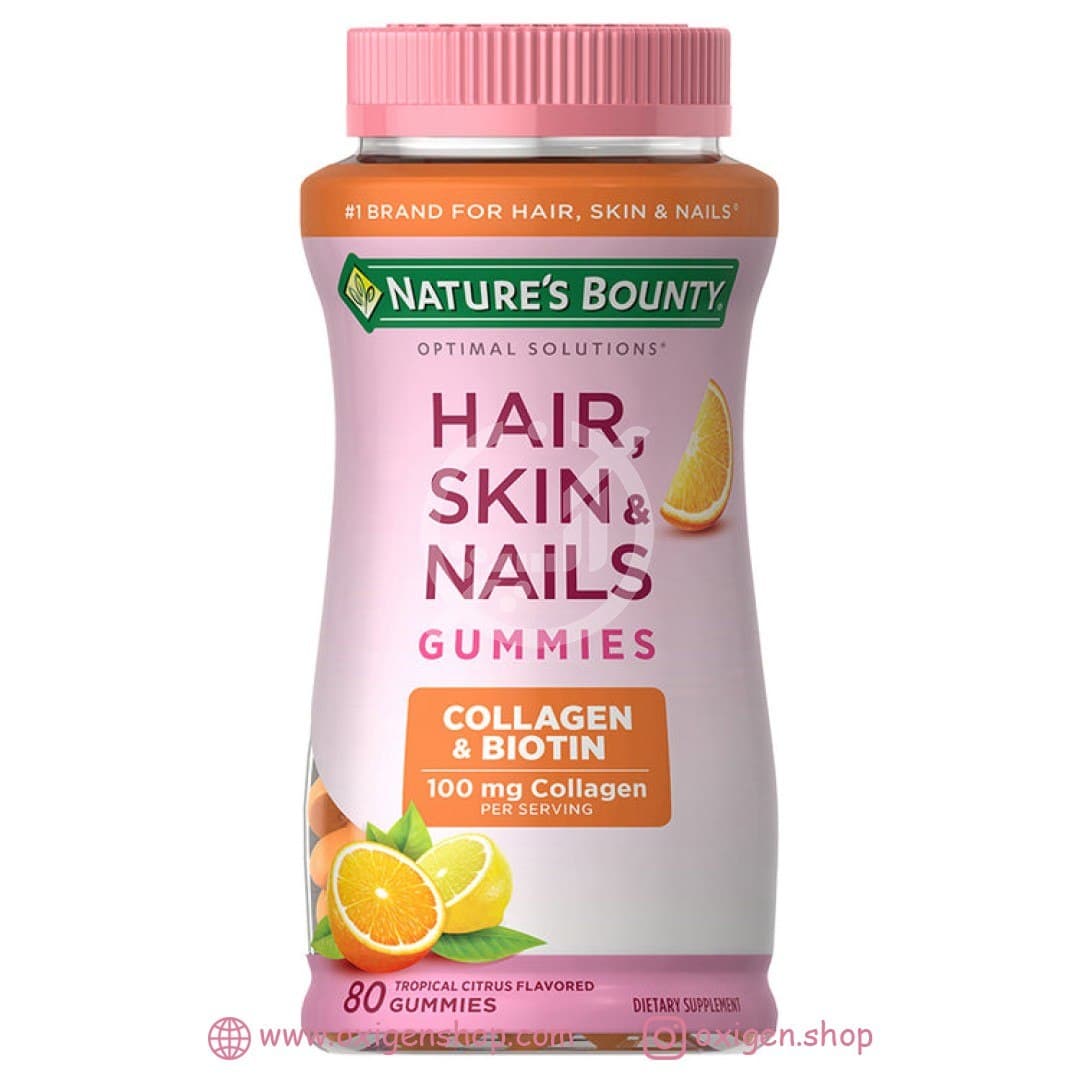 پاستیل بیوتین و کلاژن نیچرز بونتی مدل Hair, Skin & Nails پاستیل بیوتین و کلاژن نیچرز بونتی مدل Hair, Skin & Nails