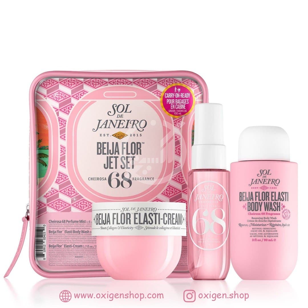 ست مراقبت از بدن سول دو ژانیرو مدل Beija Flor ست مراقبت از بدن سول دو ژانیرو مدل Beija Flor