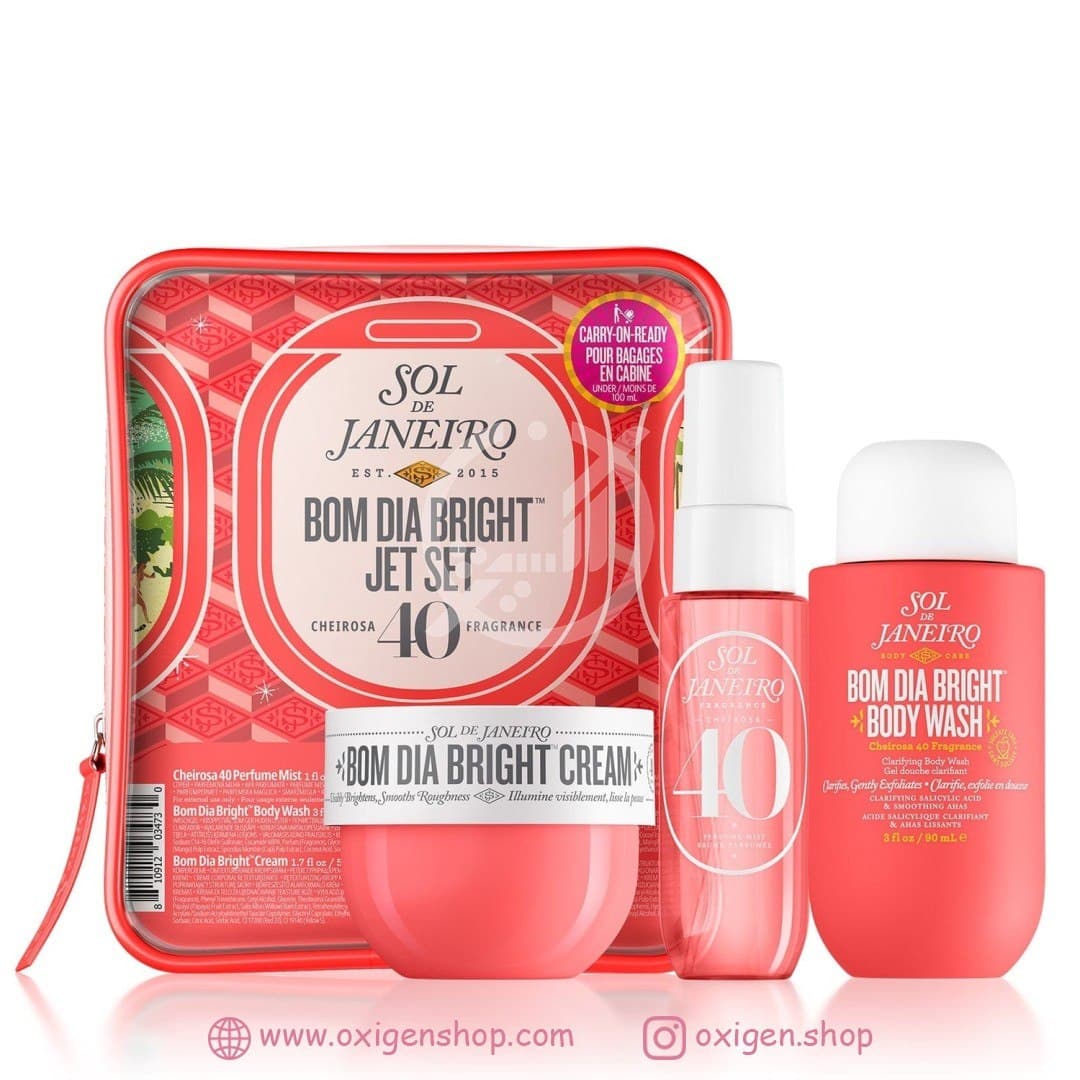 ست مراقبت از بدن سول دو ژانیرو مدل Bom Dia Bright ست مراقبت از بدن سول دو ژانیرو مدل Bom Dia Bright