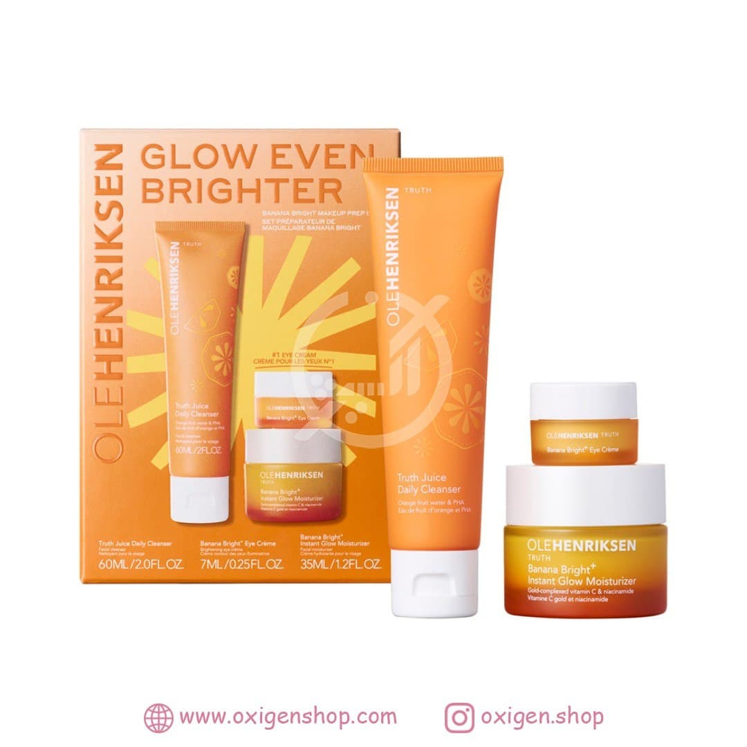 ست مراقبت از پوست اوله هنریکسن مدل Glow Even Brighter ست مراقبت از پوست اوله هنریکسن مدل Glow Even Brighter