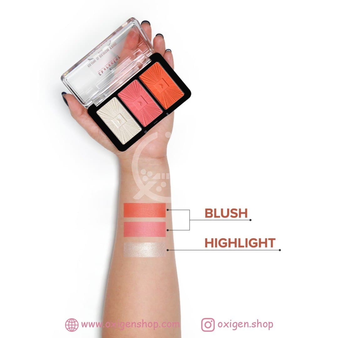 پالت هایلایتر و رژگونه کاراکتر- cgt002 پالت هایلایتر و رژگونه کاراکتر- cgt002