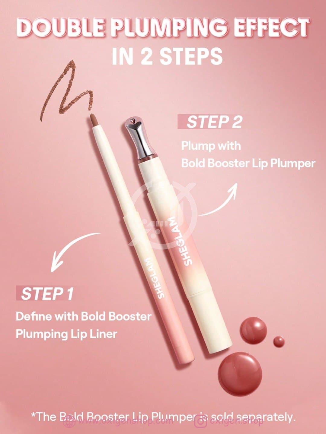 مداد لب شیگلم مدل Bold Booster Plumping مداد لب شیگلم مدل Bold Booster Plumping