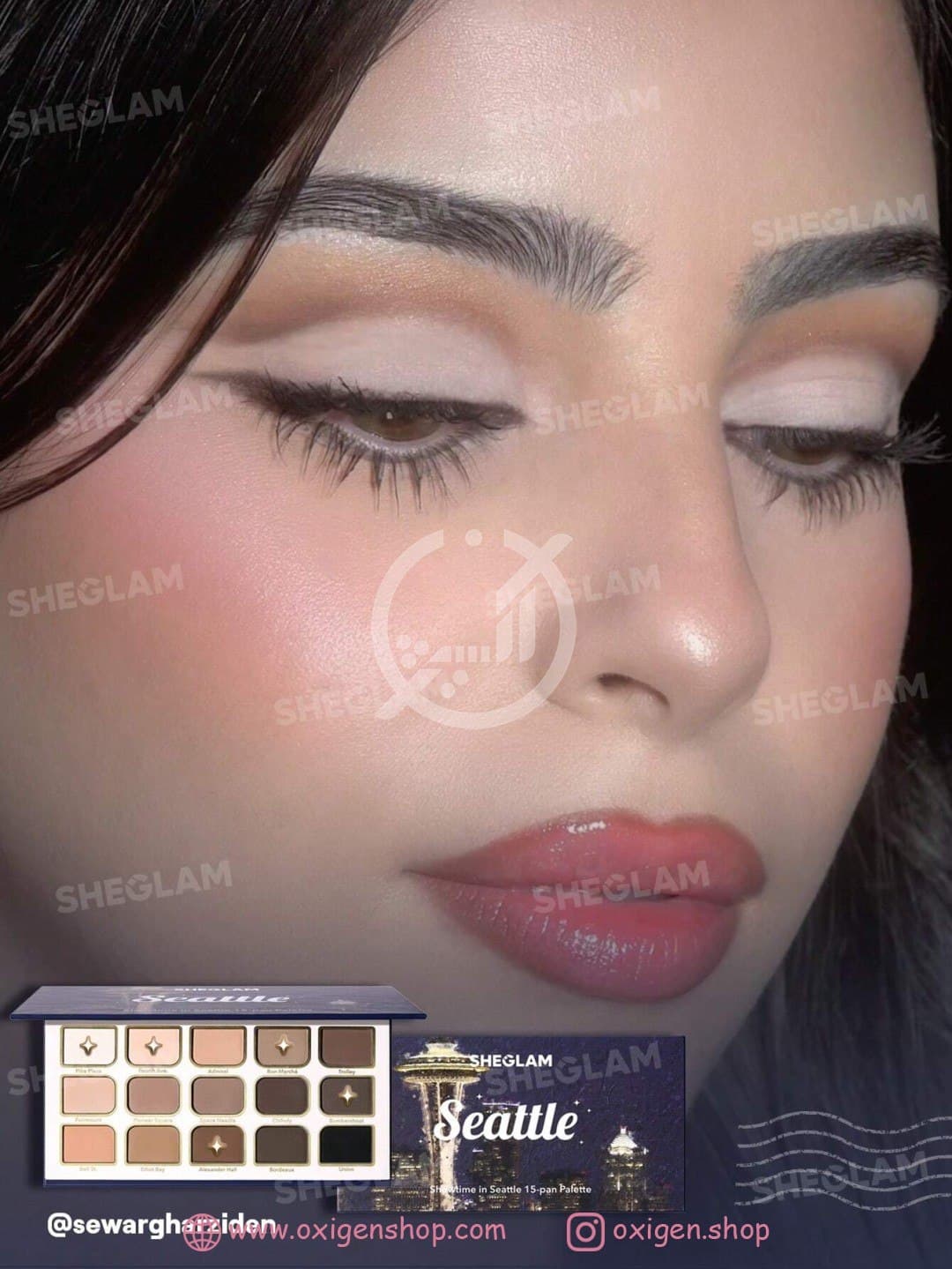 پالت سایه شیگلم مدل Showtime in Seattle پالت سایه شیگلم مدل Showtime in Seattle