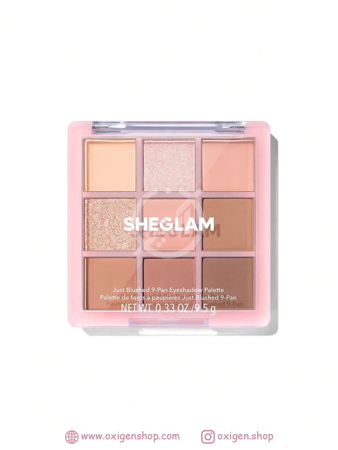 پالت سایه 9 رنگ شیگلم مدل Just Blushed پالت سایه 9 رنگ شیگلم مدل Just Blushed
