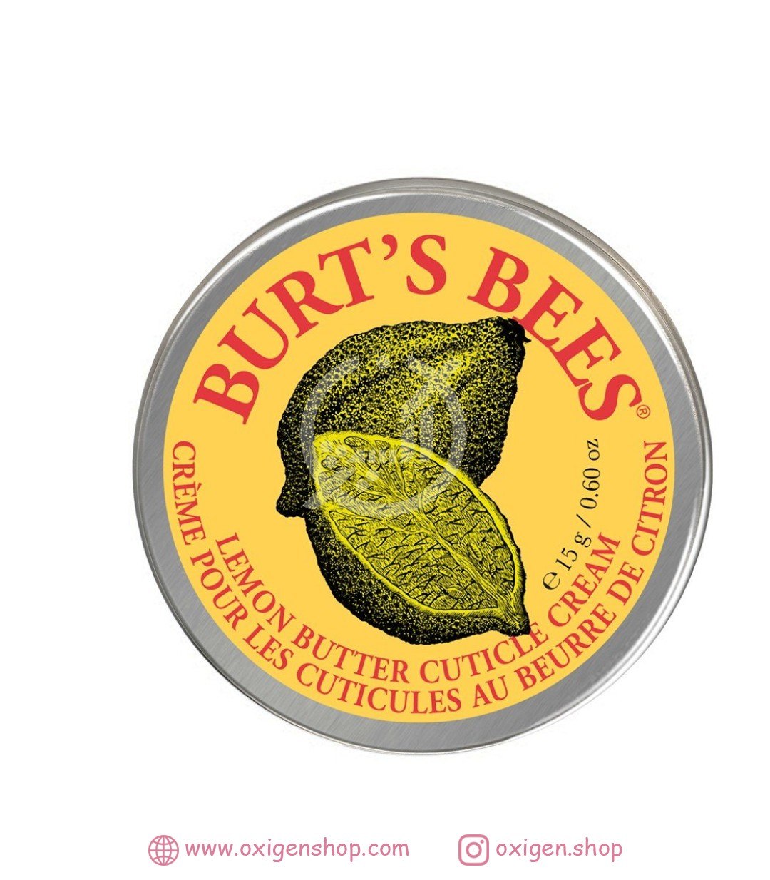 کرم ترمیم کننده ناخن برتس بیز مدل Lemon Butter Cuticle