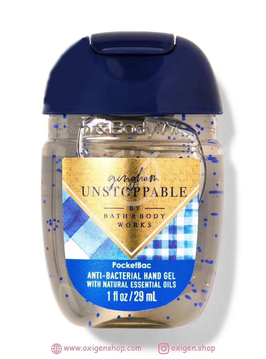 ژل ضد عفونی کننده دست بث اند بادی ورکز مدل Gingham Unstoppable