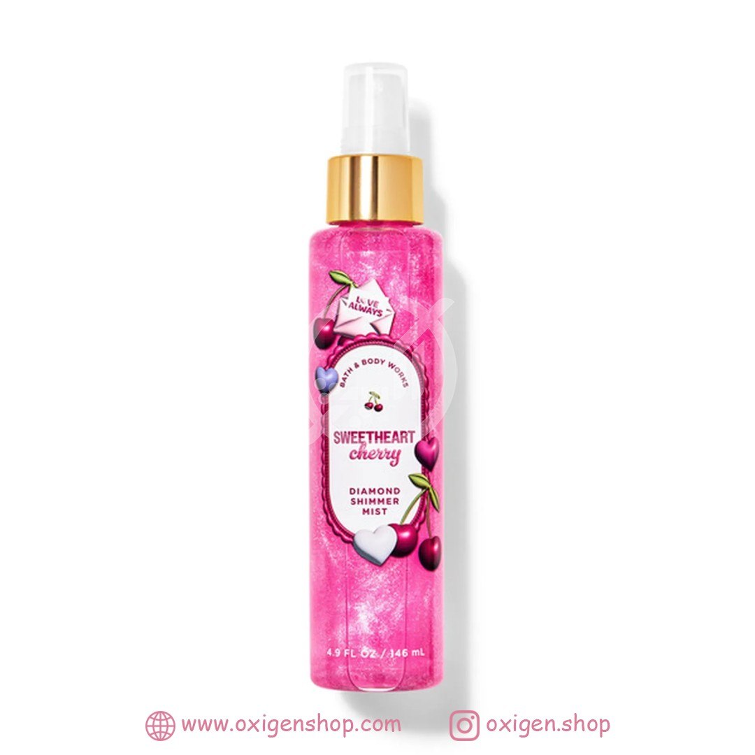 بادی میست شاین بث اند بادی ورکز مدل Sweetheart Cherry