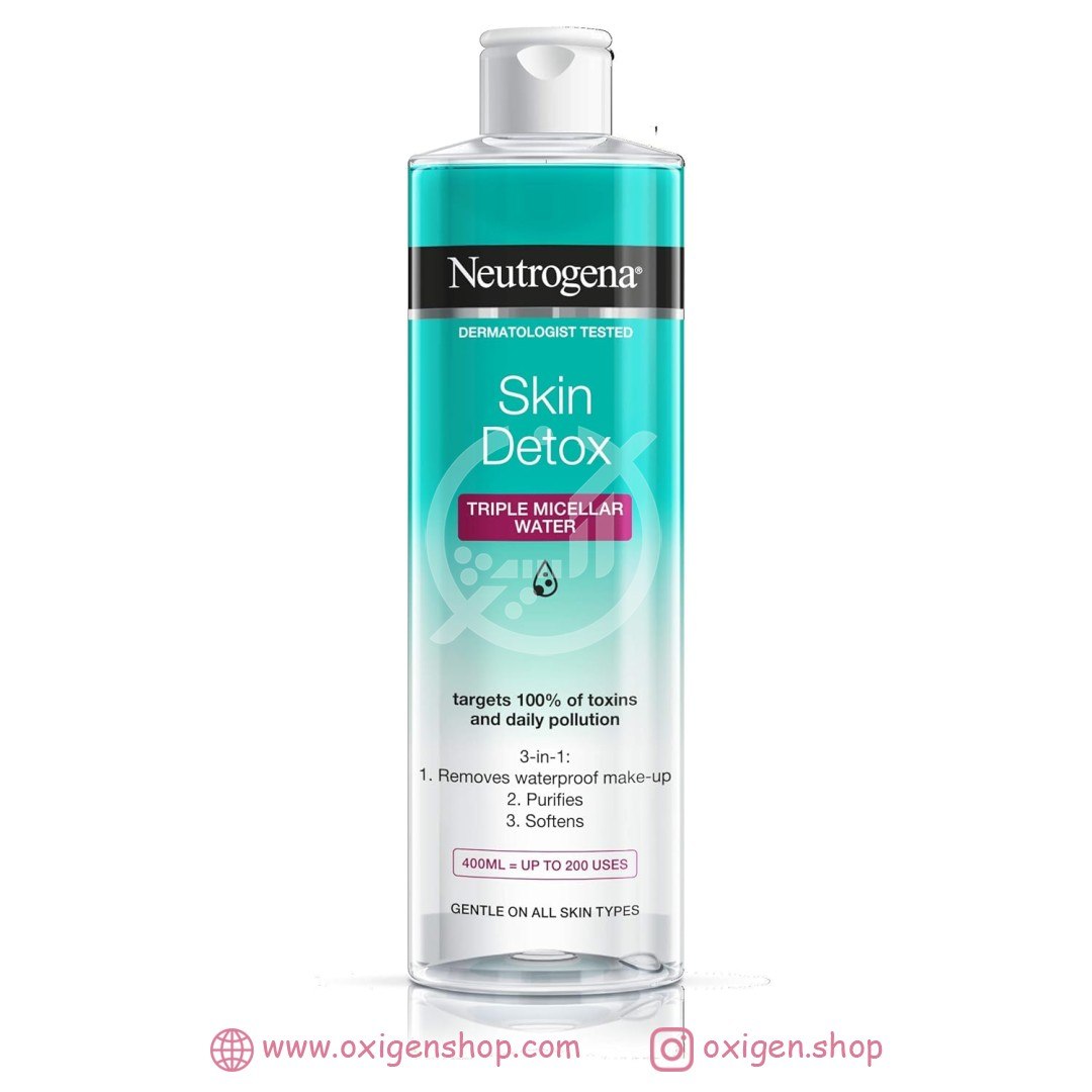 میسلارواتر 3 در 1 نوتروژینا مدل Skin Detox