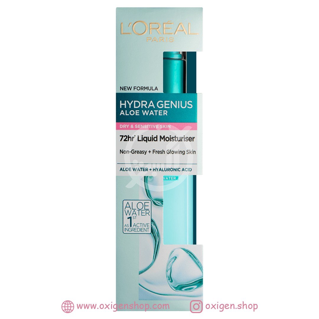 مرطوب کننده مایع لورال مدل dry sensitive skin